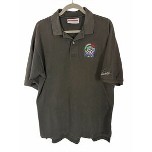 Vintage 1994 Mario Andretti Arrivederci Racing Speedgear Polo XL USA Indycar
